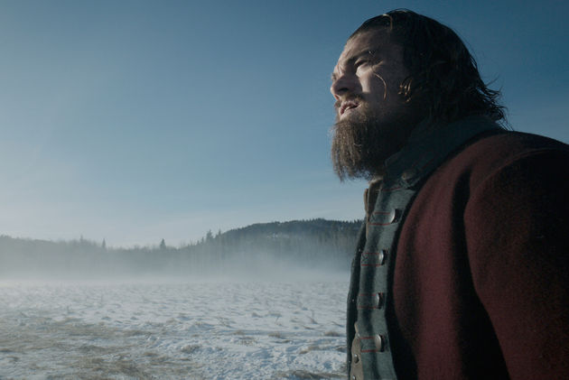 Leonardo DiCaprio als Glass in The Revenant