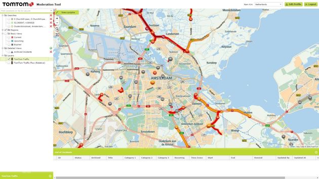 TomTom moderation tool