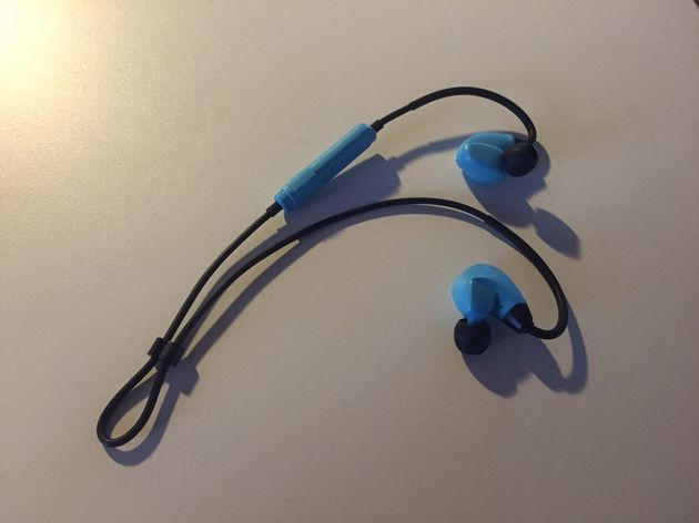 De draadloze headset van de TomTom Spark