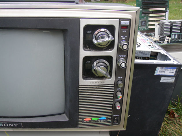 De Trinitron uit 1970.