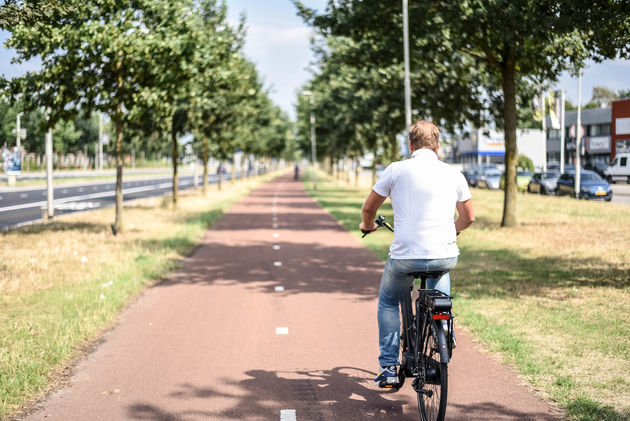 Door de krachtige middenmotor is het een genot om lange stukken te fietsen