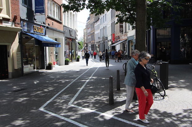 voetpaden in Antwerpen