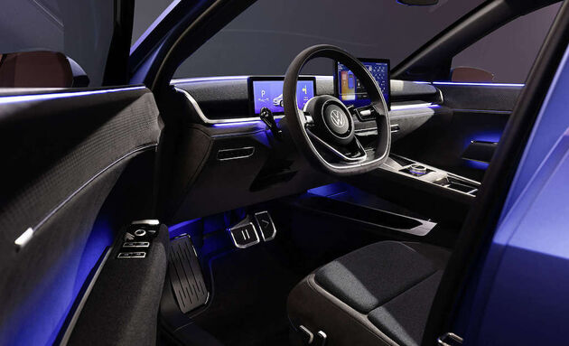 Het interieur van de ID. 2all