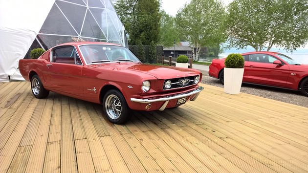 De fameuze 1965 Mustang puur!
