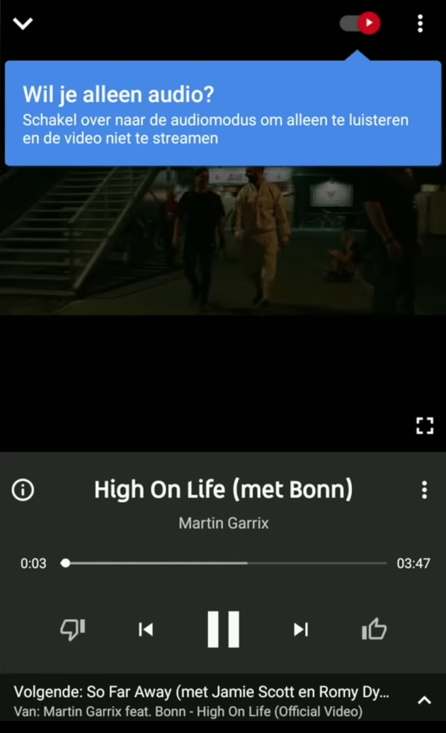 De interface van YouTube Music volgt de grote site: helder en simpel dus.